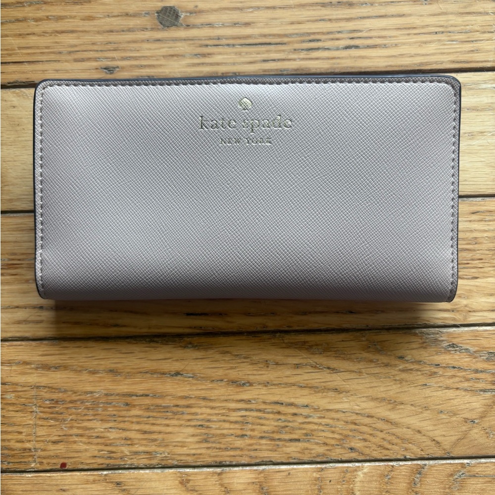 Kate Spade Taupe Leather Wallet